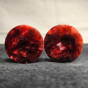 30mm Epoxy Resin Ear Plug Gauged Jewelry
