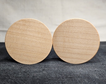 Bijoux calibrés pour papa en bois d'érable de 52 mm
