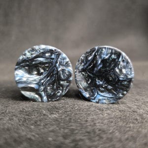 27mm Epoxy Resin Ear Plug Gauges Jewelry
