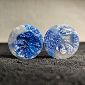 28mm Epoxy Resin Ear Plug Gauged Jewelry