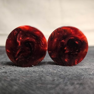 30mm Epoxy Resin Ear Plug Gauged Jewelry