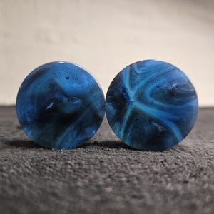 30mm Epoxy Resin Ear Plug Gauged Jewelry