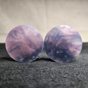 35mm Epoxy Resin Ear Plug Gauges Jewelry