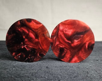 52mm Epoxy Resin Ear Plug Gauged Jewelry