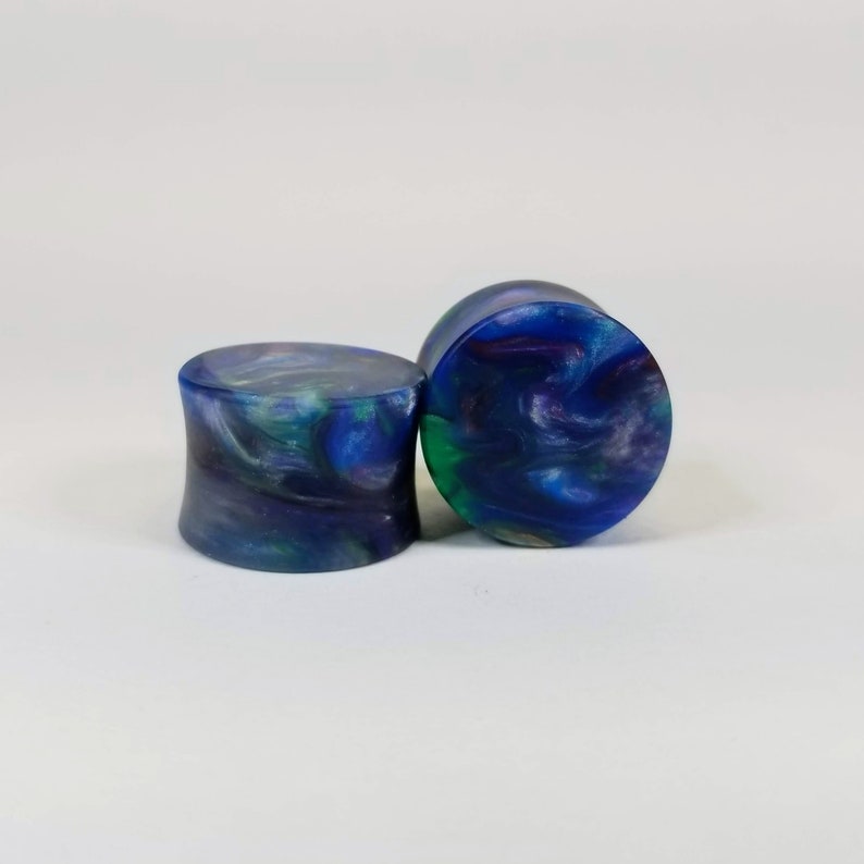 Handmade Resin Ear Plug Gauges Jewelry 78 inch 22mm