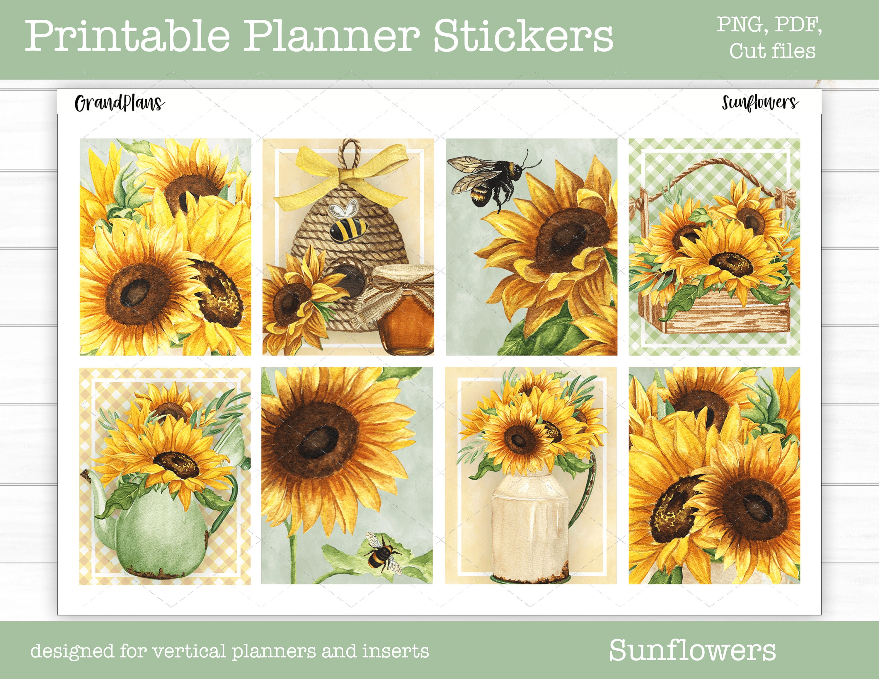 Printable Sunflower Sticker Ubicaciondepersonas cdmx gob mx