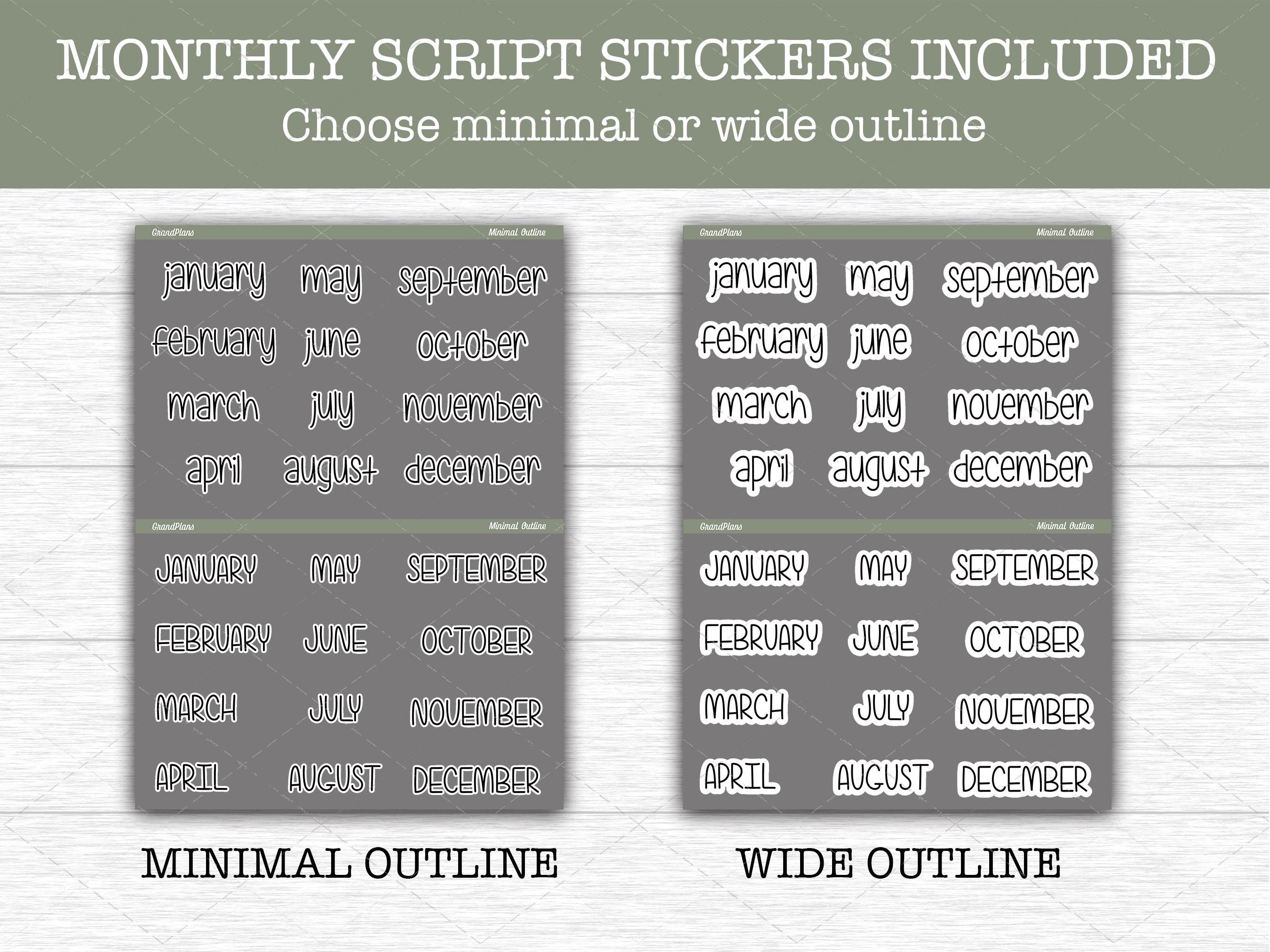 Cozy Winter Tales Weekly Sticker Kit for the Erin Condren Dashboard ...