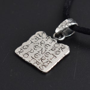 Sator Magic Square Pendant