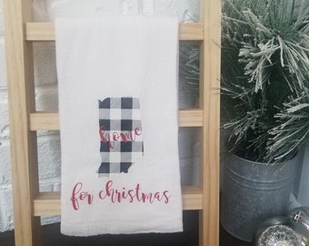 Christmas Tea Towels, Holiday Flour Sack Towels, Farmhouse Decor, Christmas Decor, Christmas Kitchen, Holiday Tea Towels, Farmhouse Kitchen