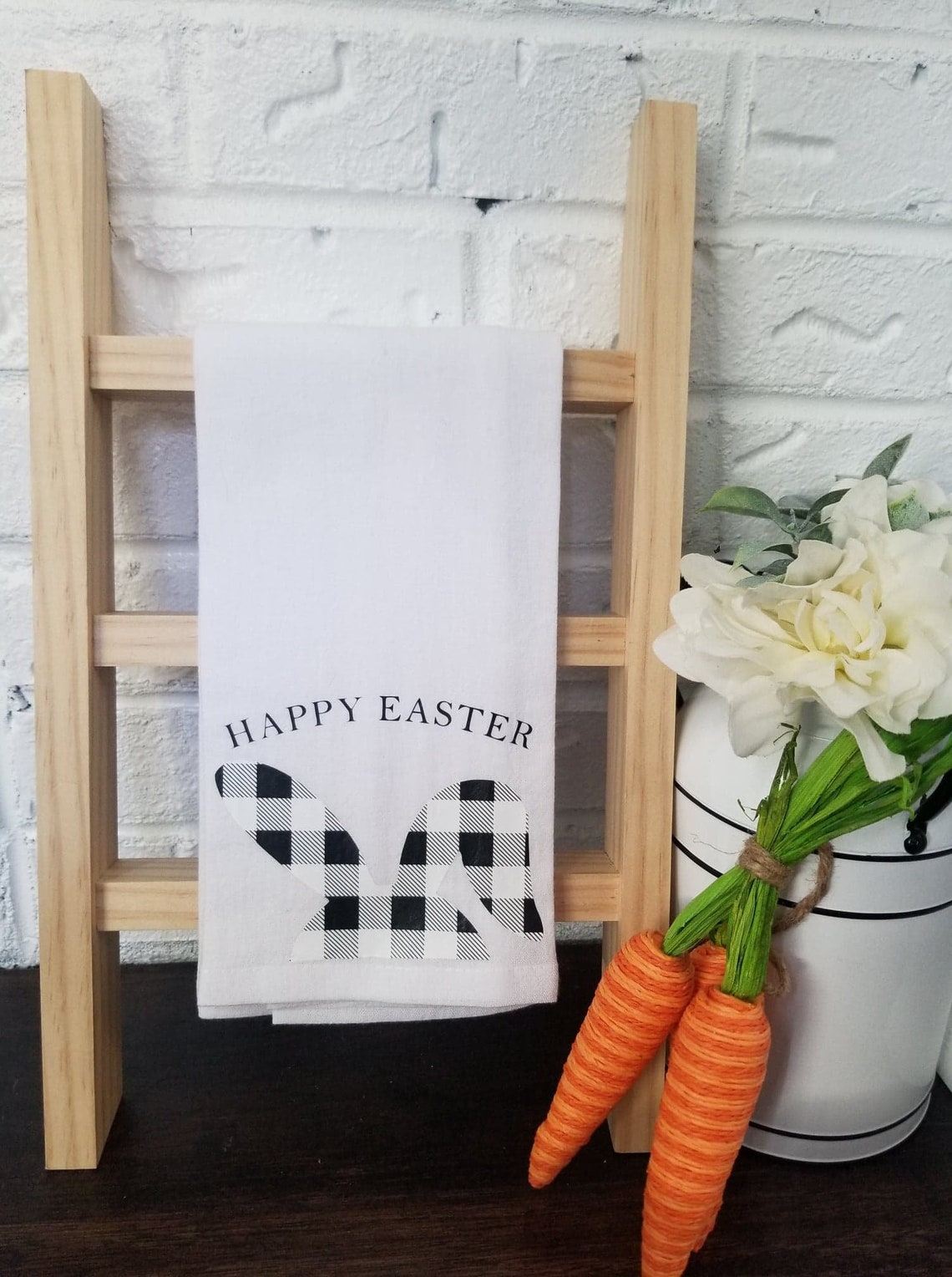 Easter Towels Easter Decor Flour Sack Tea Towels Easter Etsy