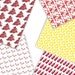 Red Wine Seamless Digital Paper Pack Watercolor Emmental - Etsy