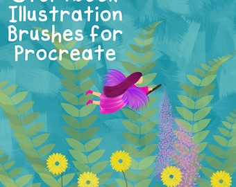125 pędzli do ilustracji książek z Procreate