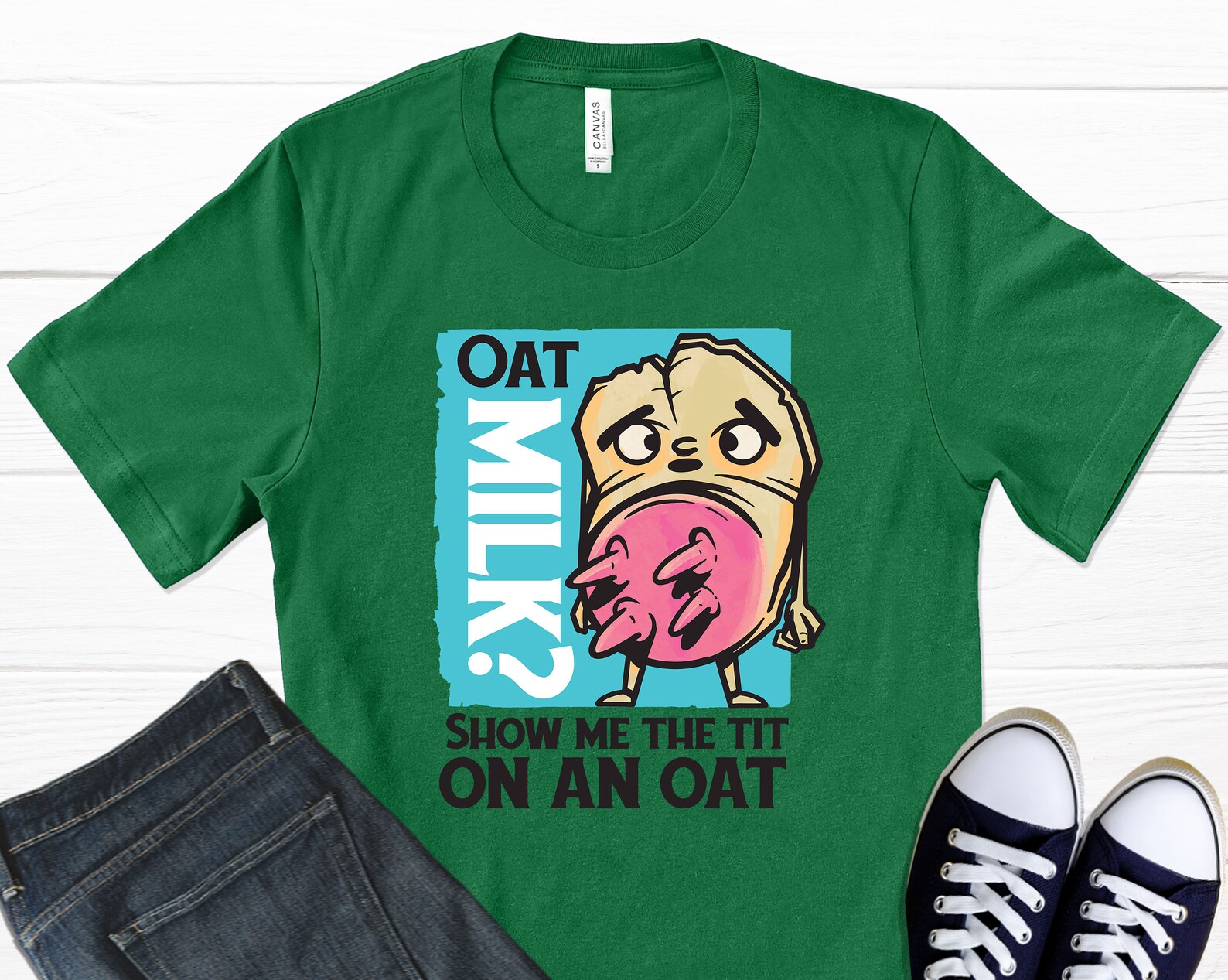 Oat Milk TShirt Foodie Gift Food Shirt Food Print Food Etsy