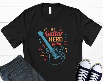 Guitar Hero Shirt - Etsy