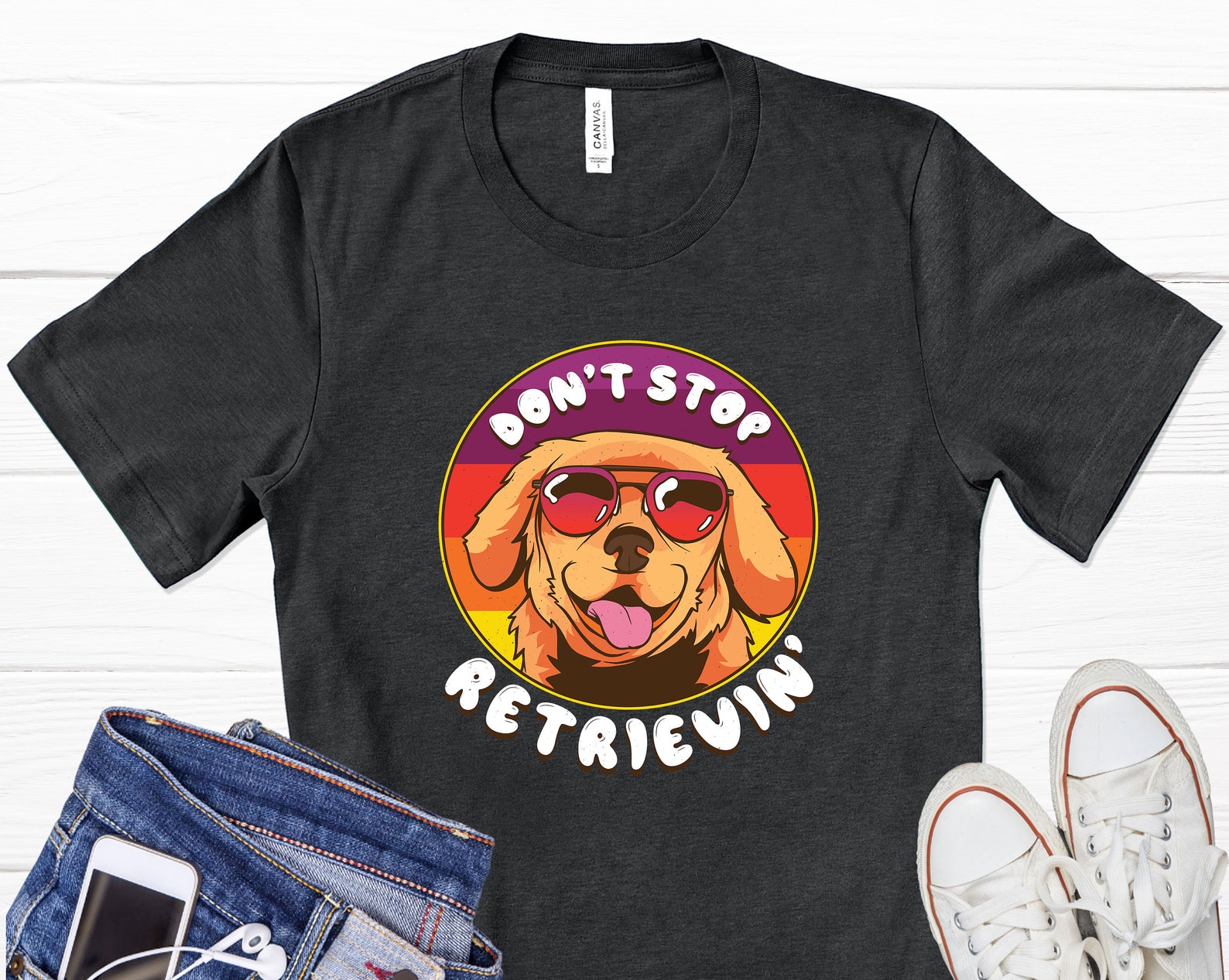 keep on retrieving shirt