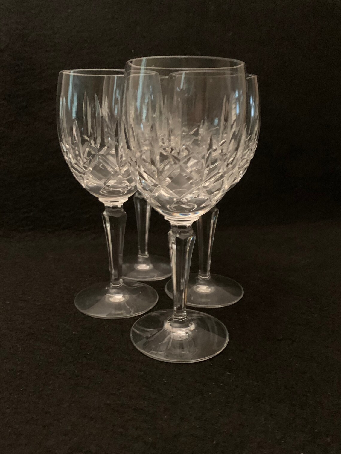 Gorham Lady Anne Crystal Wine Glasses Set of 2 or 4 Etsy