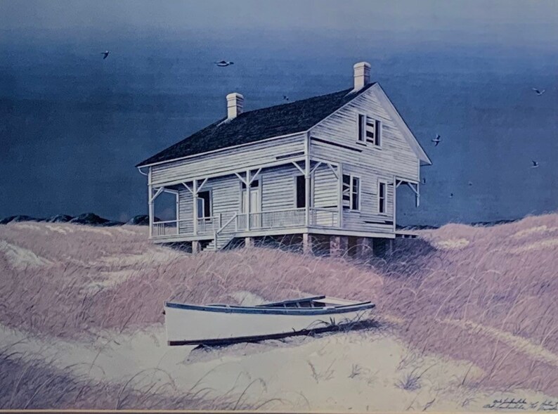 Bob Timberlake ARTIST PROOF 1/24 Captain Charlies Station Etsy