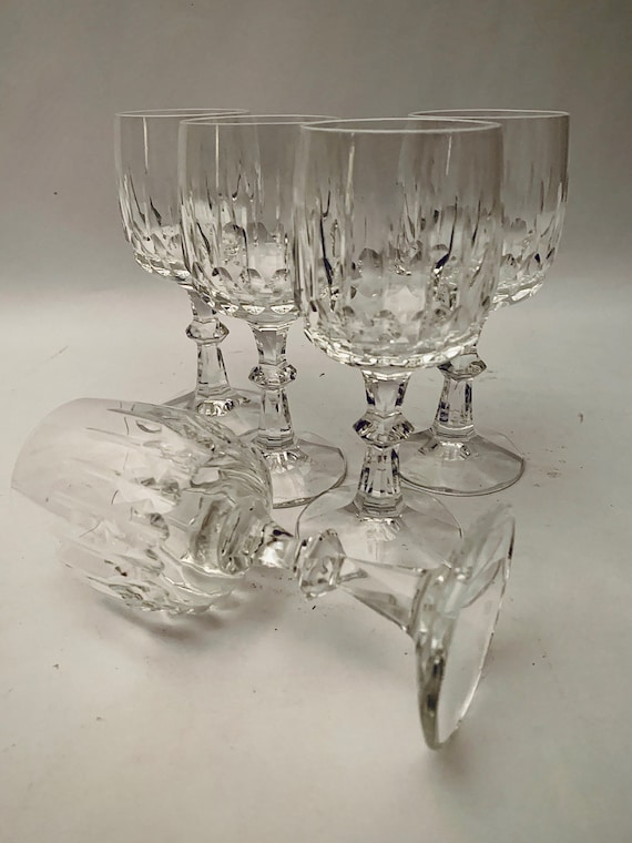 Vintage Schott-zwiesel Tango Crystal Wine Glasses - Set of FOUR (4) - Etsy