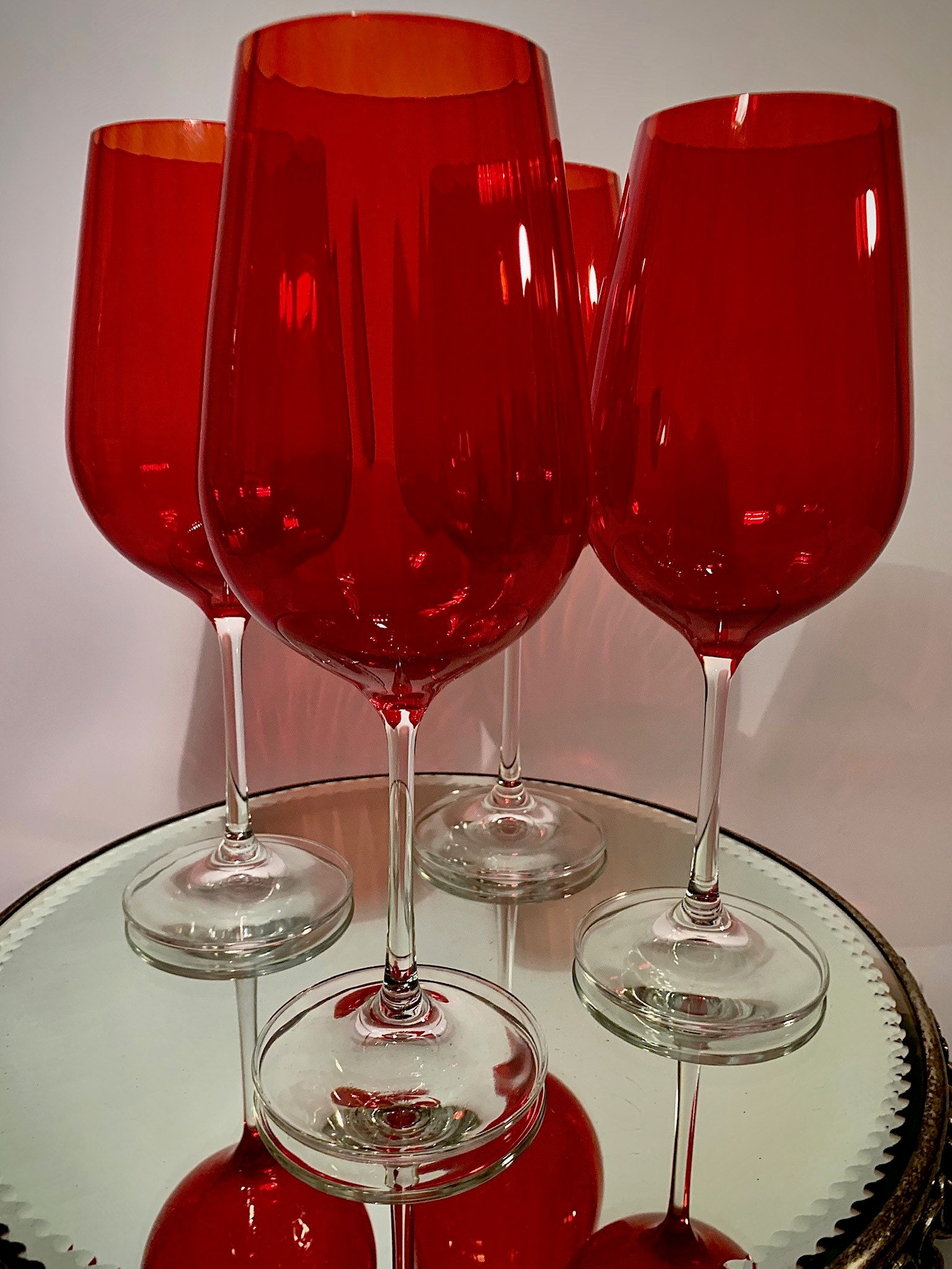 Mikles Ribbed 23 oz. Red Wine Glass