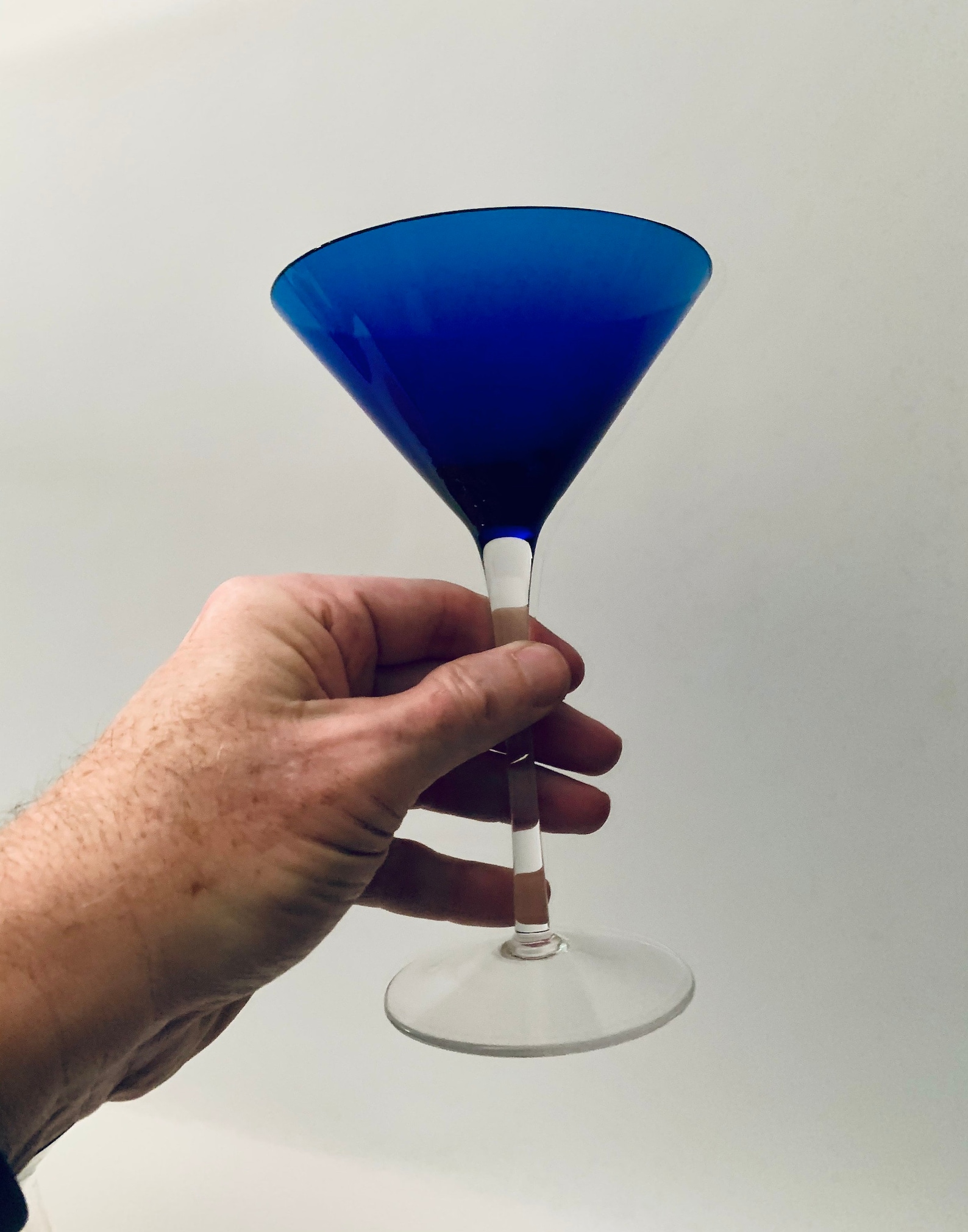 Vintage Jewel Toned Martini Glasses Set of 3 Etsy