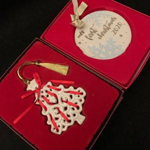 Lenox Annual Christmas Ornaments- Sold Separately IOB