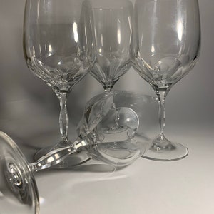 Set of TWO (2) Noritake Masters Iced Tea  Goblet Glasses, 24% Lead Crystal, Vintage c.1990+ discontinued