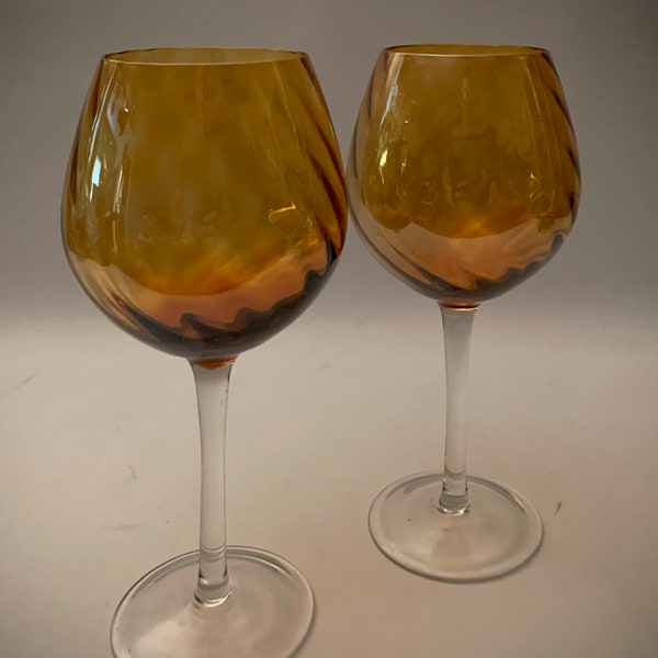 Large Wine Glasses Etsy