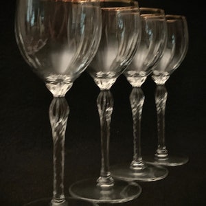 Lenox Crystal Citation Gold Wine Glasses - Set of (2) or (4)