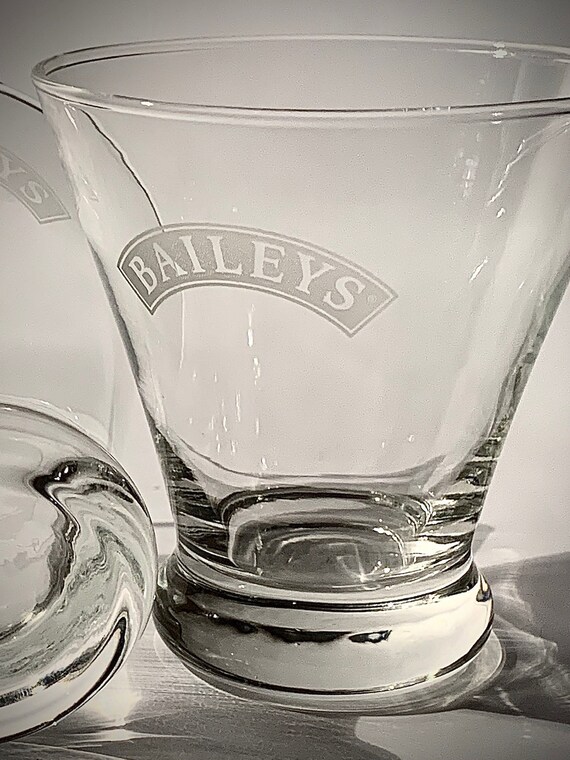 Baileys Irish Cream Liqueur Tapered Tumbler / Rocks Glasses Etsy
