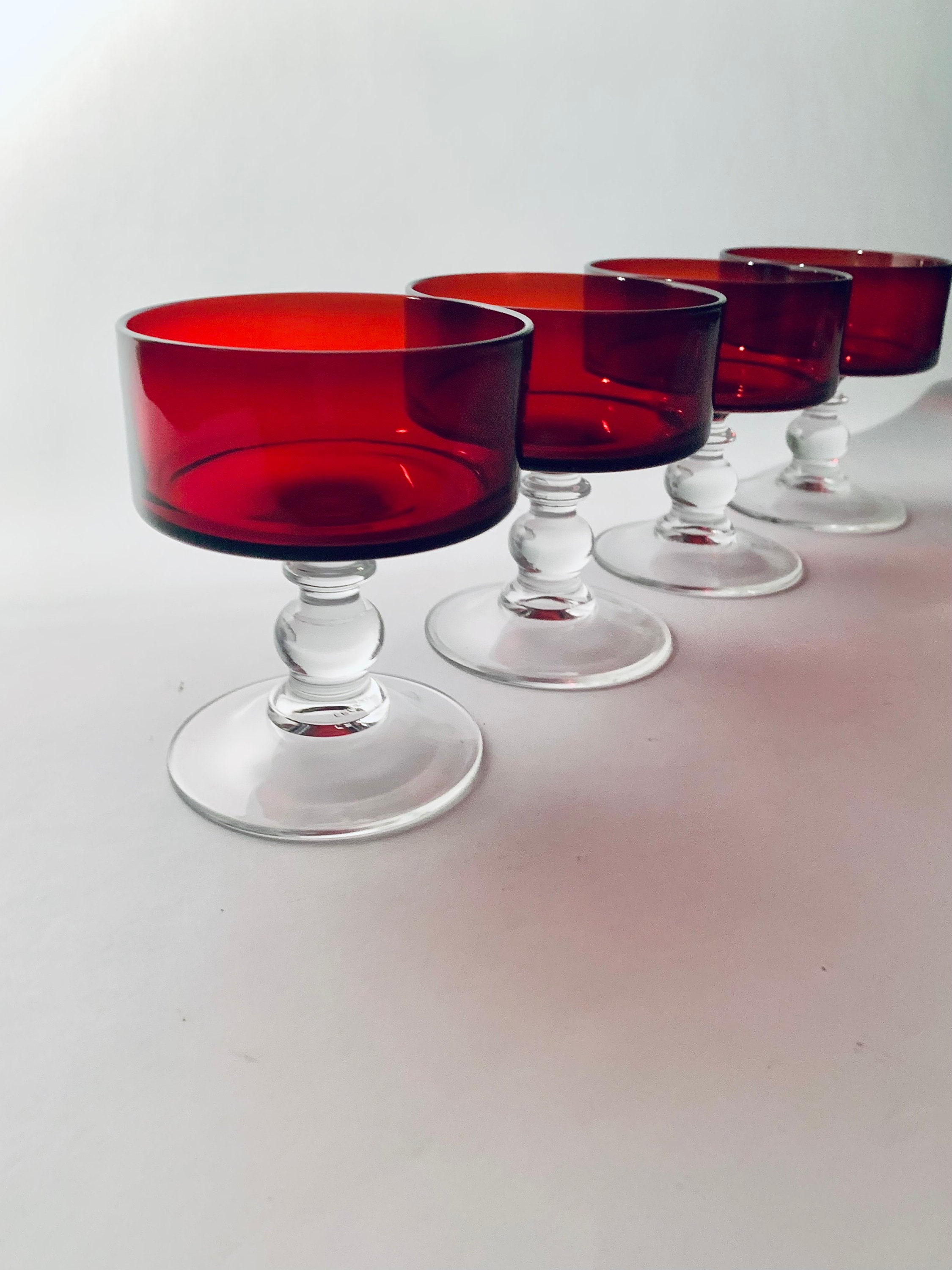 Red Co. Classic Footed Dessert Cups — Red Co. Goods