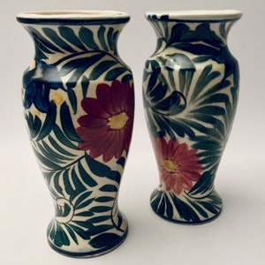 Vasi in Maiolica Vintage -Set di (2)