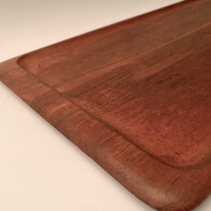 Mid-Century Modern Scandinavian Designed Teak Tray DIGSMED Denmark, Teak Charcuterie Board