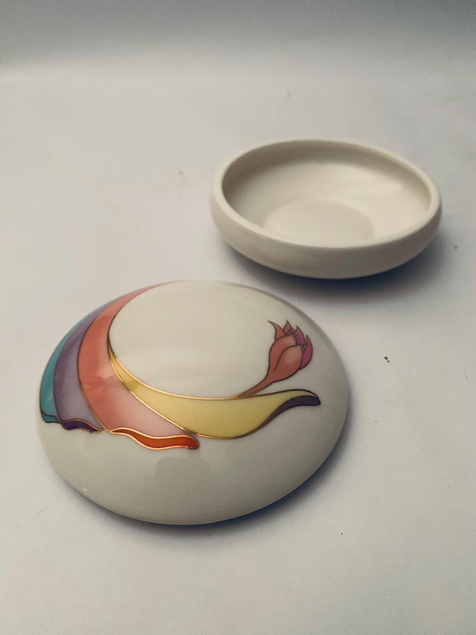 80年代のヴィンテージ東洋陶器製小物入れ - Etsy 日本