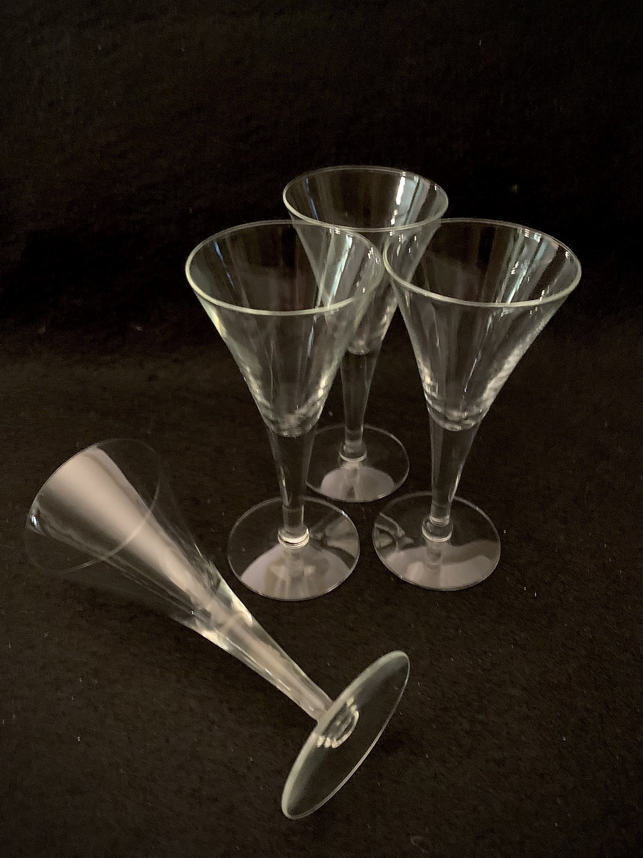 Elegant MCM Tulip Cocktail / Cordial Glasses Set of 4 Etsy