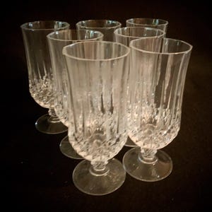 Longchamps by Cristal D’Arques-Durand Iced Tea Glasses - Set of (7)