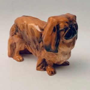 Vintage Royal Doulton Standing Pekinese Dog Figurine # H.N. 1012 England