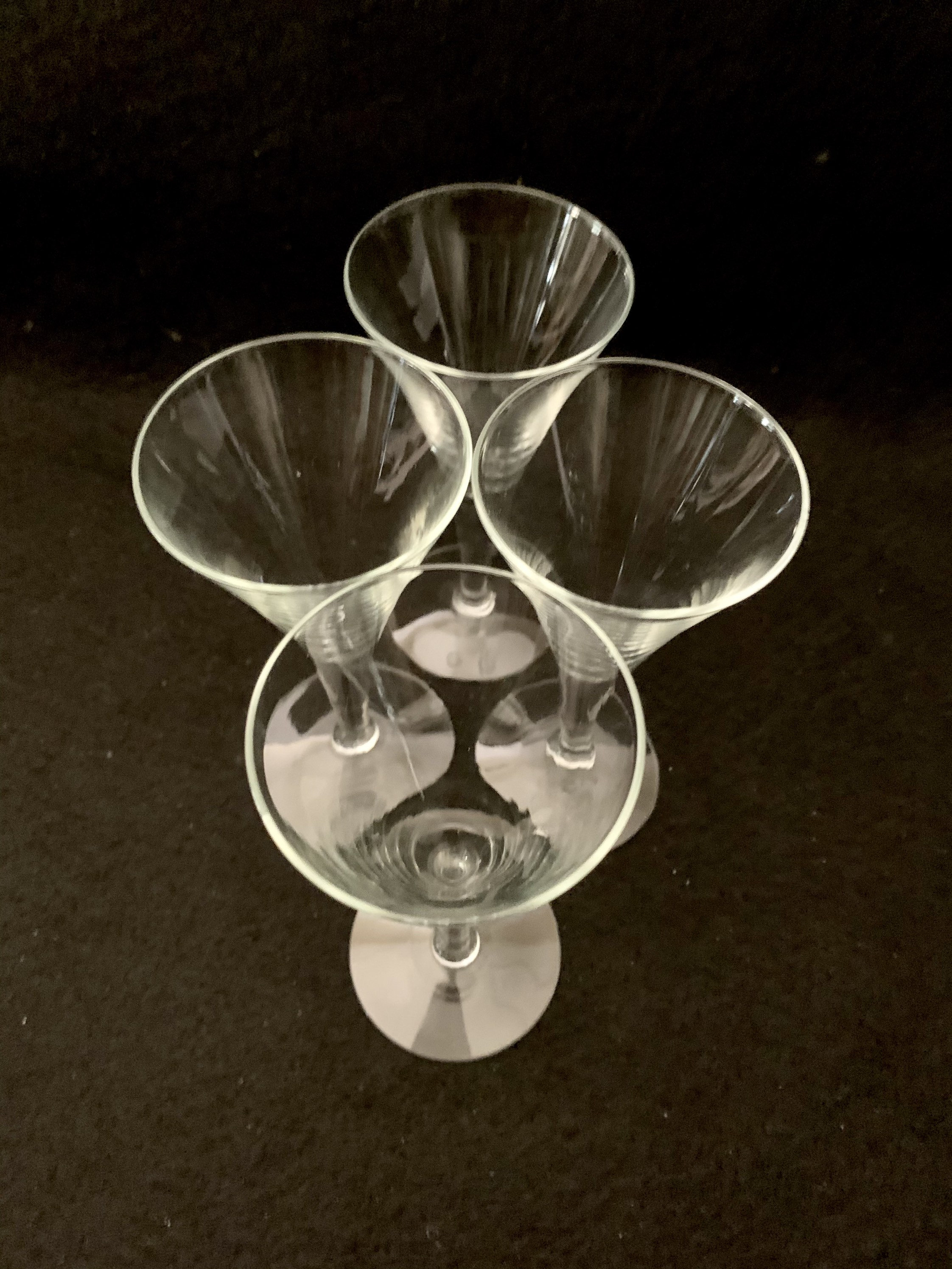 Elegant MCM Tulip Cocktail / Cordial Glasses Set of 4 Etsy