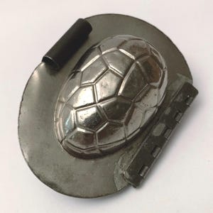 Vintage  Metal Chocolate Easter Egg Mold - Tilburg Holland