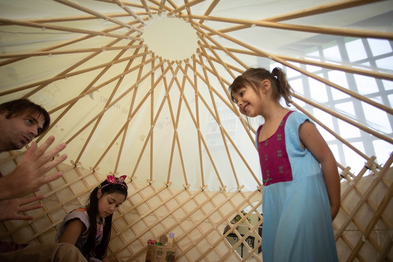 Playhouse Cei&Sol inspired by yurtplaypen and playhouse 2 in image 8