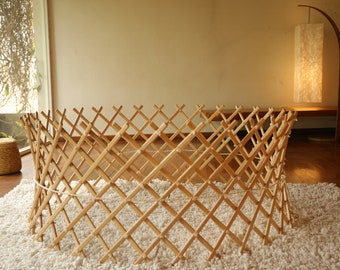 Little Baby Playpen portable, eco friendly and sturdy, easy to transport in all home with a safety Montessori yes space