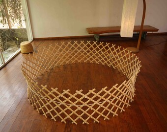 Baby Playpen portable, eco friendly and sturdy, the perfect complement to work in home with your baby in a Montessori yes space