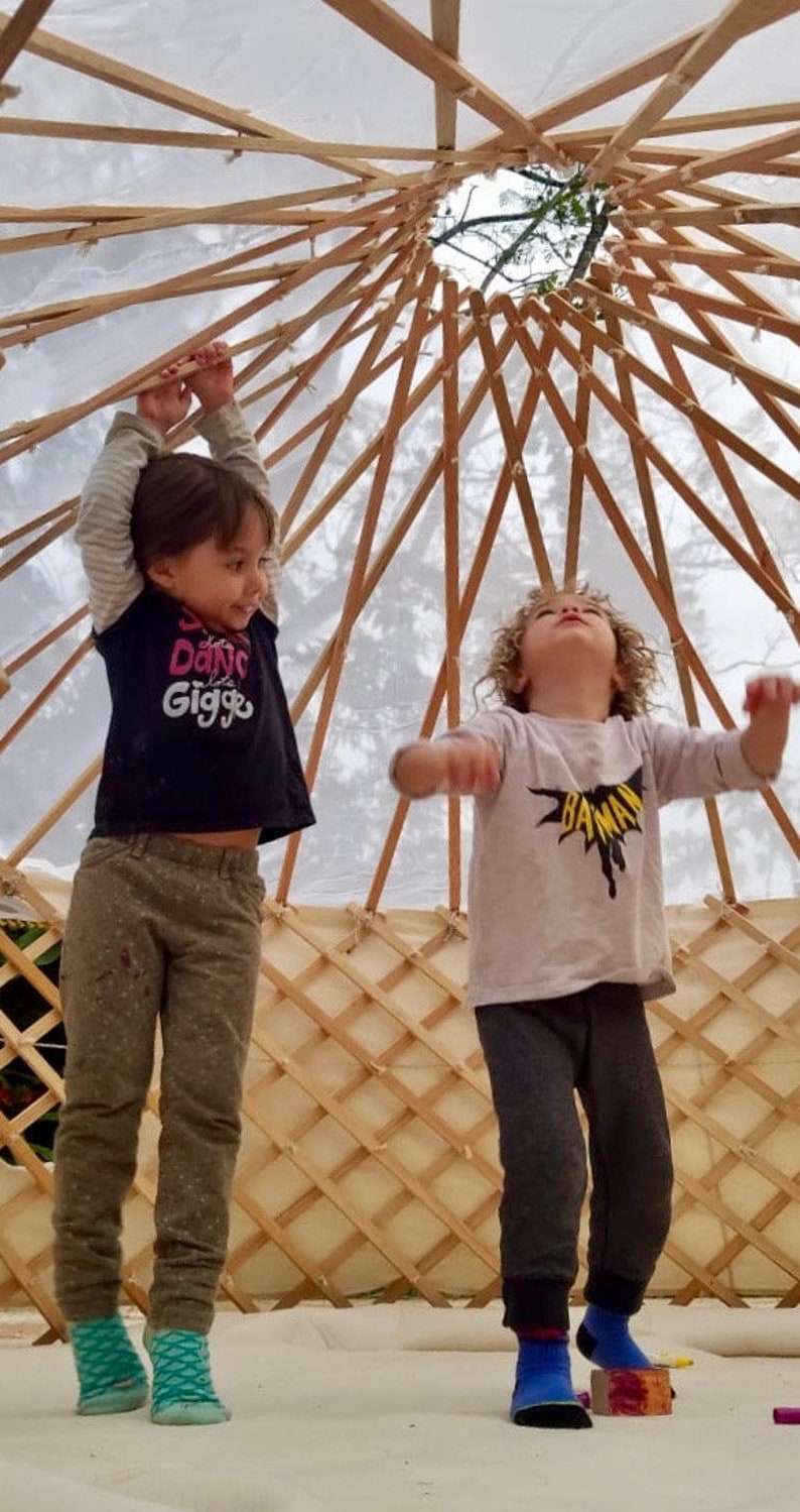 Playhouse Cei&Sol inspired by yurtplaypen and playhouse 2 in image 4