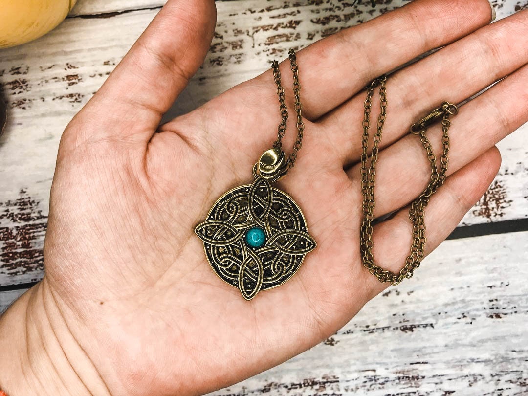 Elder Scrolls Skyrim Amulet of Mara Bronze Replica Necklace Etsy