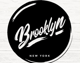 Brooklyn, Brooklyn svg, Brooklyn png, Brooklyn eps, Brooklyn vector, recorte de Nueva York, vector de Nueva York, Nueva York png, Nueva York eps