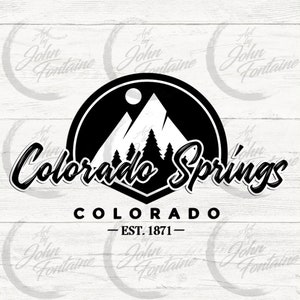 Colorado Springs eps, Colorado City svg, Denver png, Colorado svg, Denver, United States USA Svg, Colorado vector, svg, Colorado Springs