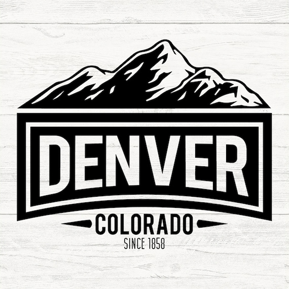 Denver Eps Denver Svg Denver Png Colorado Svg Denver Etsy