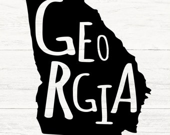 Georgia eps, Georgia svg, Georgia png, Georgia state svg, Georgia State, United States USA Svg, State Svg, svg