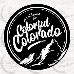 Colorado eps, Denver svg, Denver png, Colorado svg, Denver, United States USA Svg, Colorado vector, svg, colorful colorado