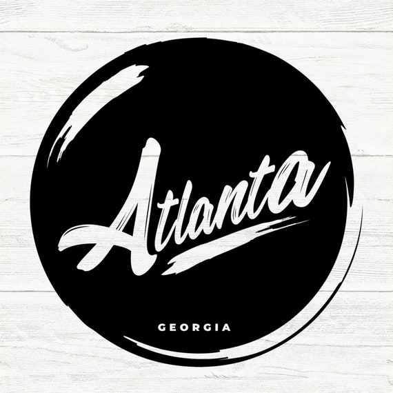 Atlanta Atlanta svg Atlanta png Atlanta eps Atlanta | Etsy