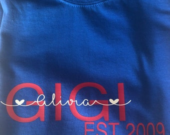 Personalized Mother’s Day T-Shirts!